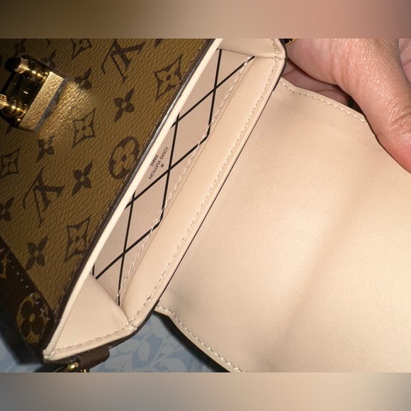 LV Reverse Monogram Vertical Trunk Pochette - Picture 5 of 10